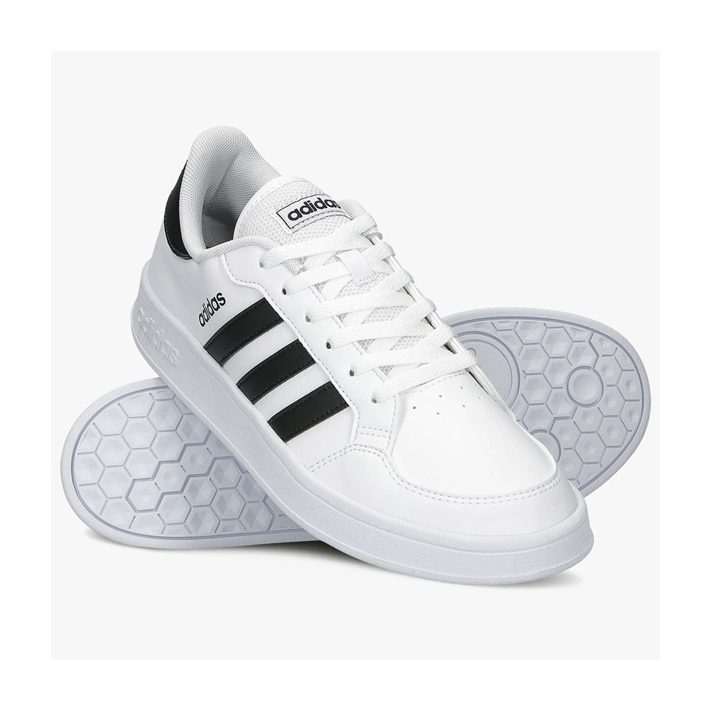 Кроссовки Adidas BREAKNET / Мужской / 40.5 / Белый/Черный photo 2