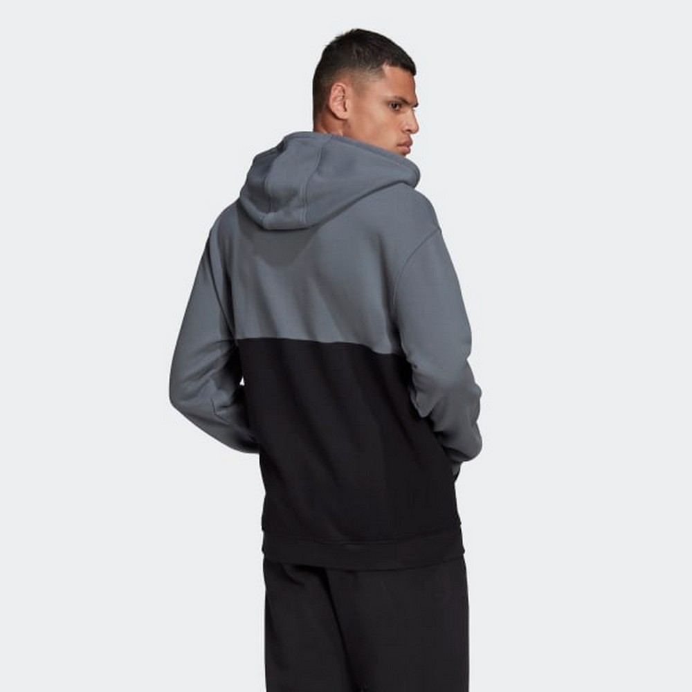 Мужская Толстовка Adidas SLICE TRF HOODY S Черный photo 2