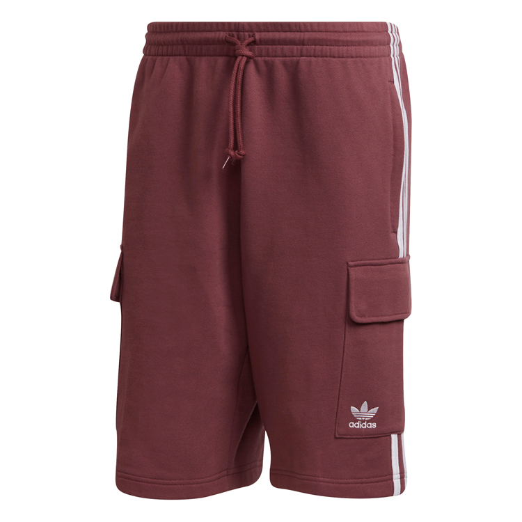 Sorti de bărbați Adidas 3S CARGO SHORT S Bordo photo 2