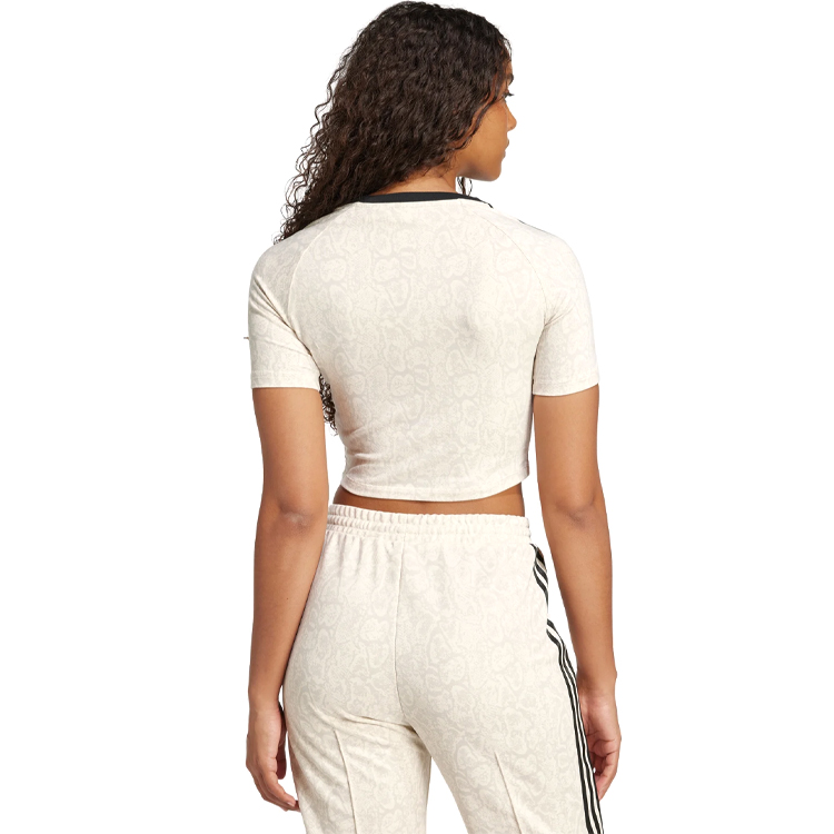 Tricou Adidas SNAKE BABY TEE XXS Alb Femei photo 6