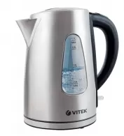 Чайник электрический Vitek VT-7007 ST, 1.7 л, 2200 Вт, Серебристый