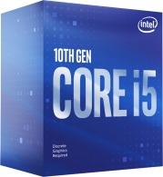 Intel® Core™ i5-10400F, S1200, 2.9-4.3GHz (6C/12T), 12MB Cache, No Integrated GPU, 14nm 65W, Box thumbnav 1