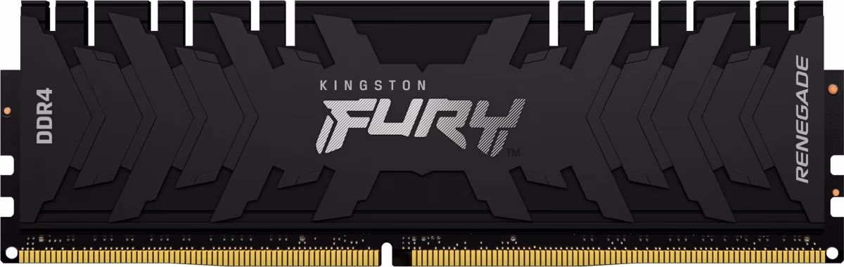 16GB DDR4-3000 Kingston FURY® Renegade DDR4, PC24000, CL15, 1.35V, 1Gx8, Asymmetric BLACK Large heat spreader, Intel XMP Ready (Extreme Memory Profiles)