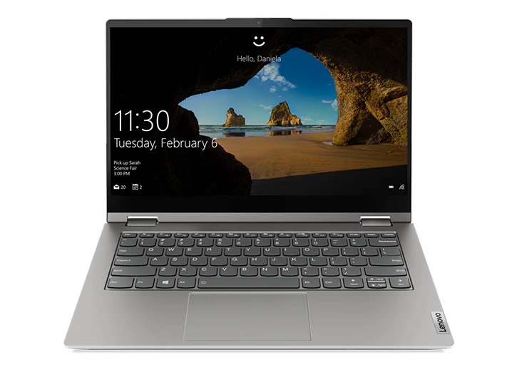 Lenovo ThinkBook 14s Yoga Grey 14.0" FHD IPS Touch 300 nits (Intel i7-1165G7, 8GB DDR4 Soldered + 8GB SO-DIMM, 512GB SSD M.2 2242 NVMe, Intel Iris Xe Graphics, WiFi6 11ax 2x2 + BT5.1, TB4, HDMI, CR, FPR, HD CAM, Integrated Smart Pen, Backlit KB, 60Wh BT,  photo 1
