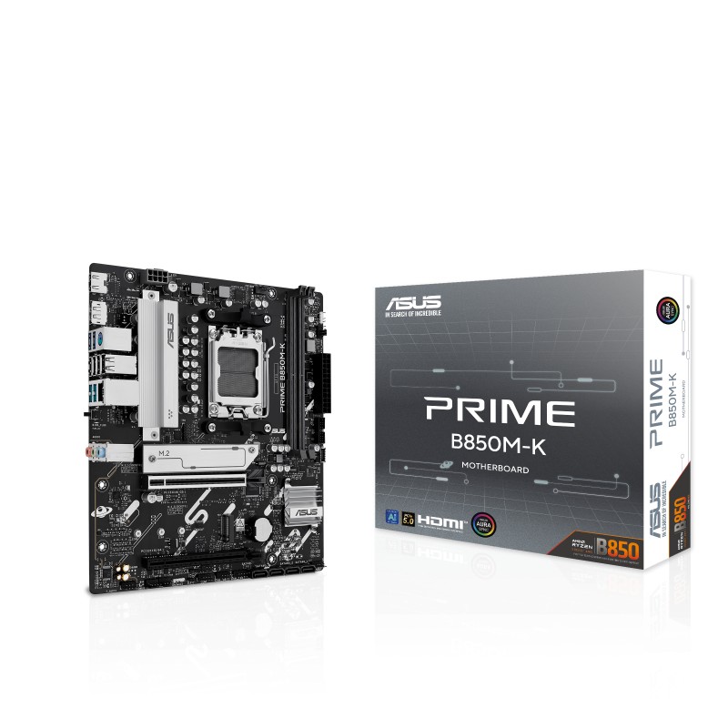 Материнская плата ASUS PRIME B850M-K/ AM5 / B850 / DDR5 / mATX photo 1