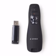 Prezentator wireless cu indicator laser Gembird WP-L-12