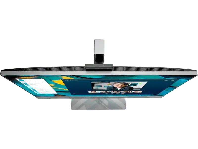 23.8" Монитор для Видеоконференций HP EliteDisplay E243m / 5ms / Webcam / Silver photo 5