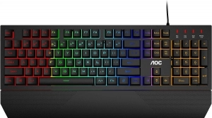 Tastatura AOC GK200 / Backlight (RGB) / Black