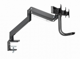 Регулируемый настольный кронштейн на 3 монитора 13”-27”, Gembird MA-DA3-03 thumbnav 3