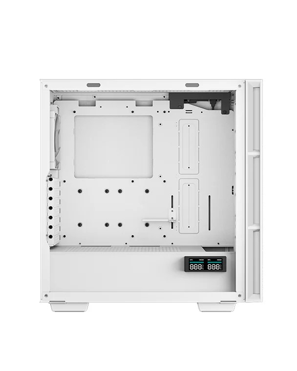 Carcasa DEEPCOOL CH560 WH DIGITAL / w/oPSU / Side-Window / Digital screen / 4x120mm ARG / ATX / White photo 3