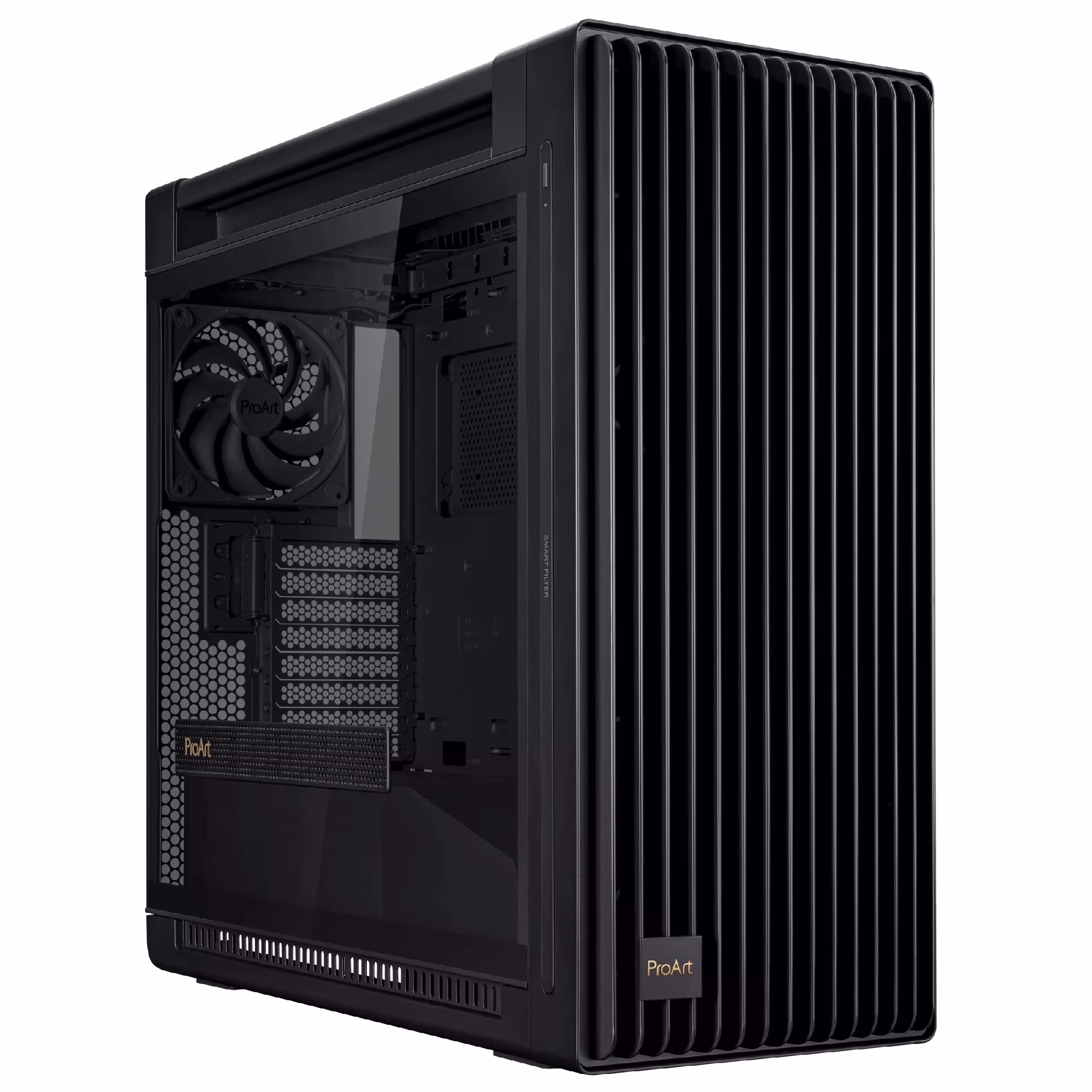 Carcasa ASUS ProArt PA602 TG PWM/ no PSU / 2x220mm, 1x140mm fan/ EATX/ Black