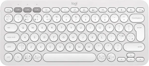 Tastatura Wireless Logitech Pebble Keys2 K380s / Bluetooth / White