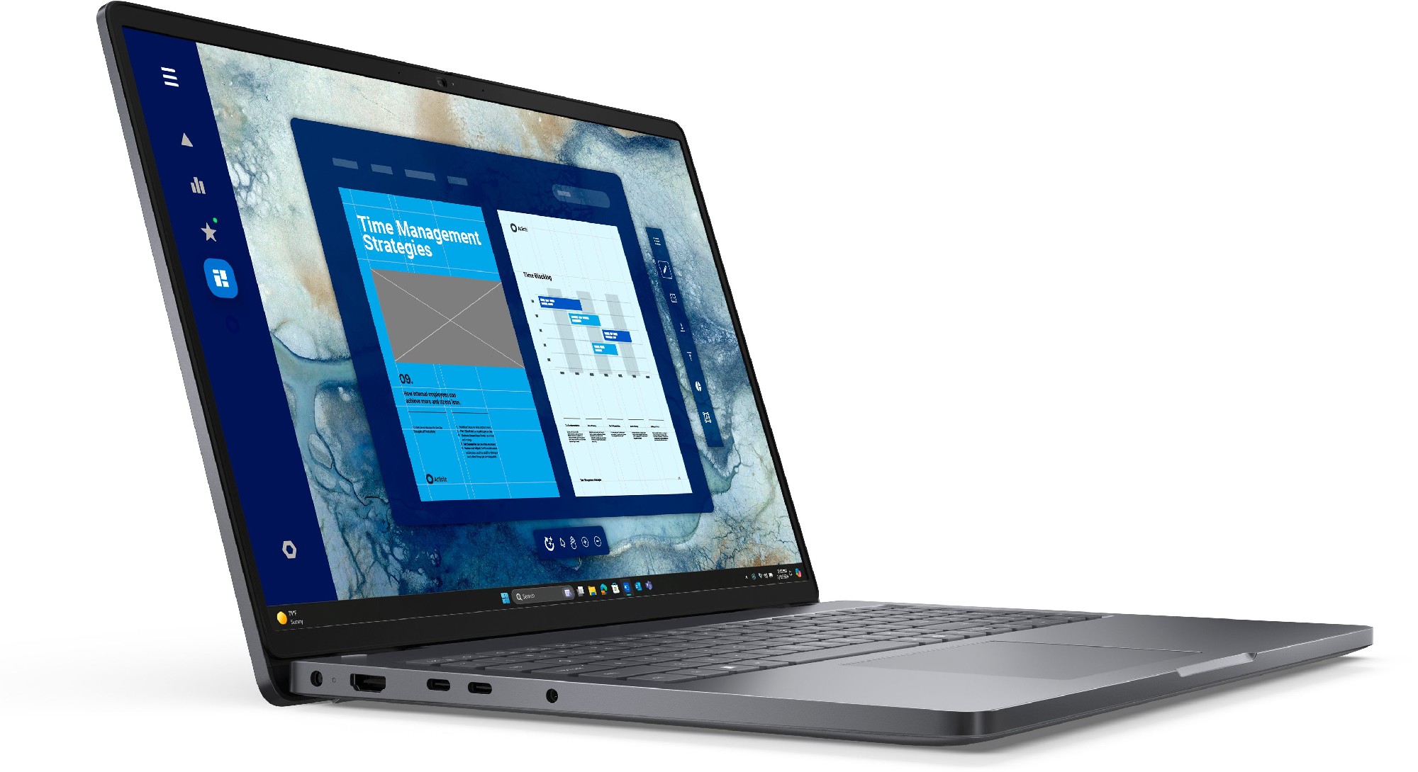 Laptop 16.0” DELL Pro 16/ FHD+/ AMD Ryzen 5 220/ 16GB/ 512B SSD/ Win11Pro photo 2