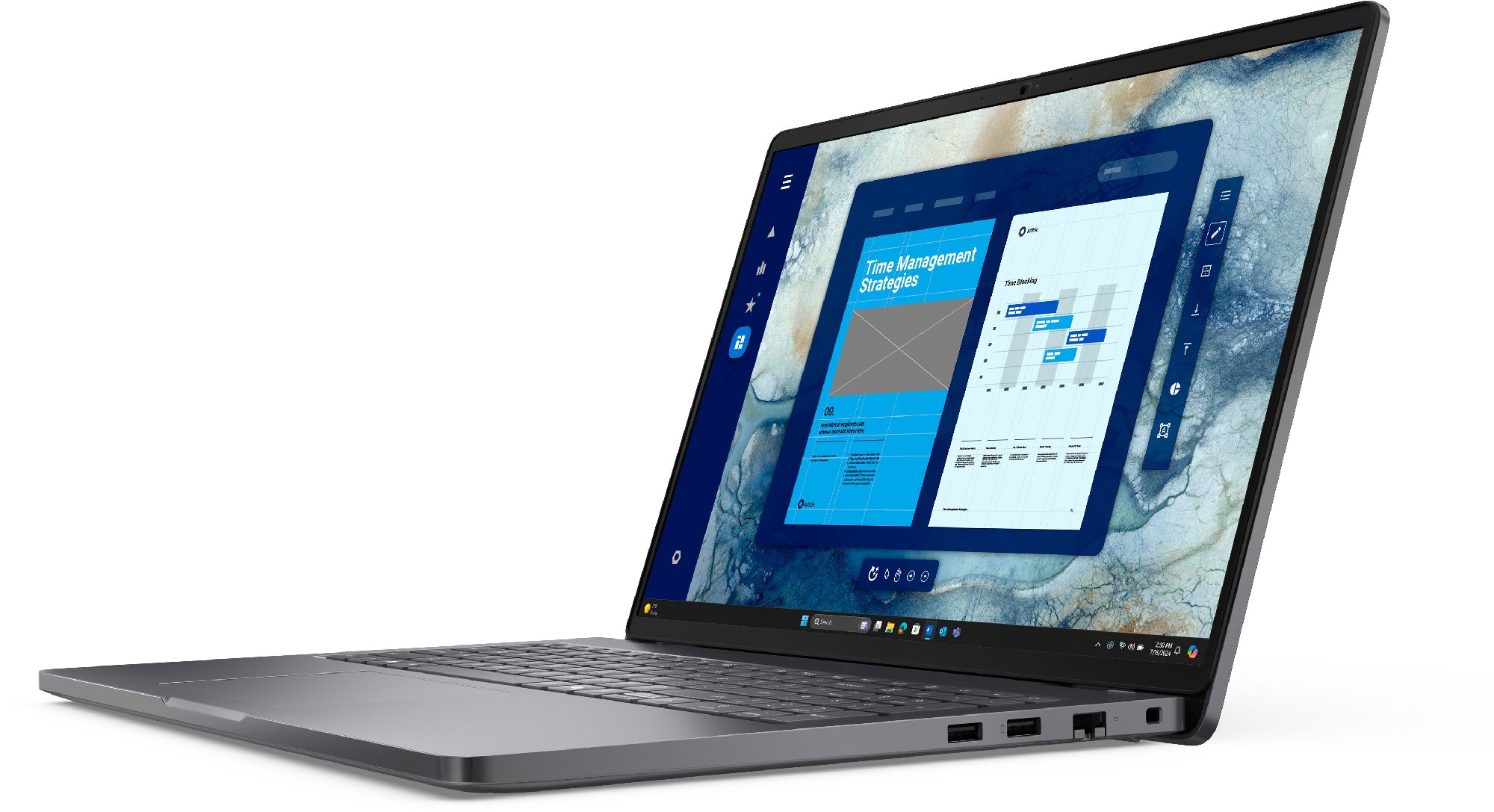 Laptop 16.0” DELL Pro 16/ FHD+/ AMD Ryzen 5 220/ 16GB/ 512B SSD/ Win11Pro photo 3