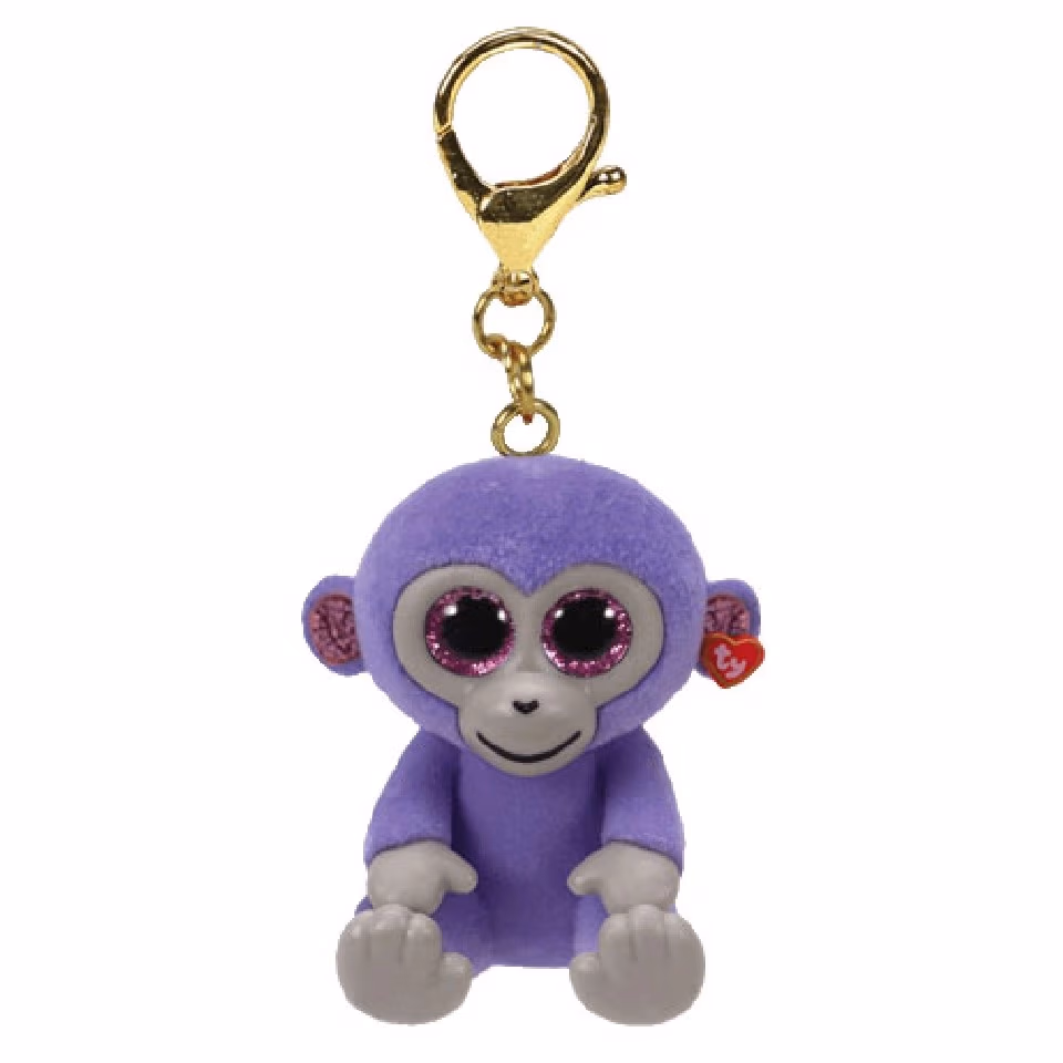 TY TY25070 Bb Grapes - Purple Monkey, 6.5cm