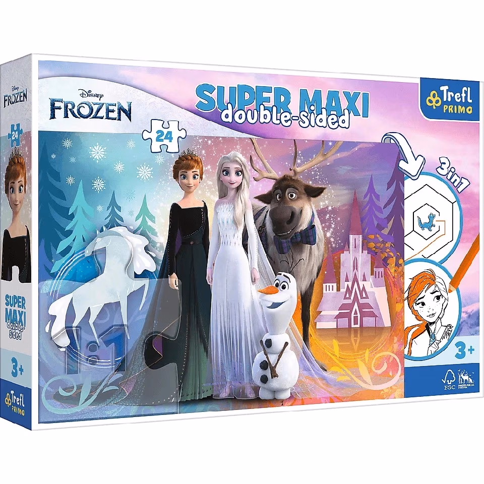 Trefl 41000 Puzzle 24 Super Maxi Frozen Land 