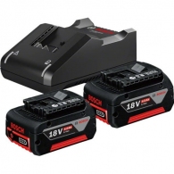 Baterie p electroinstrumente Bosch Set GBA 2x4.0Ah + GAL 18V-40, 1600A019S0 thumbnav 1