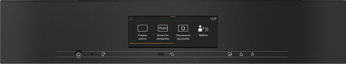 Cuptor cu aburi incorporabil Miele DGC7860XXLOBSW / 68 l. / A+ / Obsidianul negruNegru photo 2