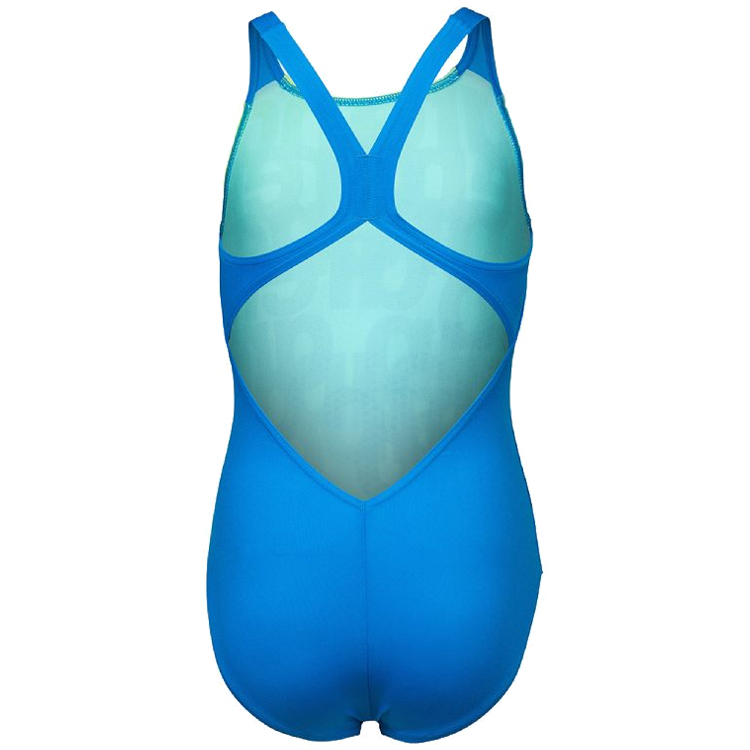 Купальник Arena MULTI COLOURS SWIMSUIT V BACK / Женский / 128 / Синий/Зеленый photo 4