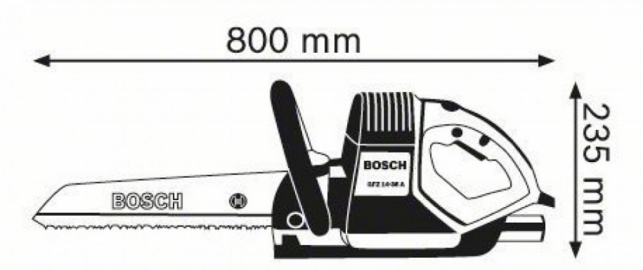 Ferastrau electric Bosch GFZ 16-35 AC, 0601637708 photo 2