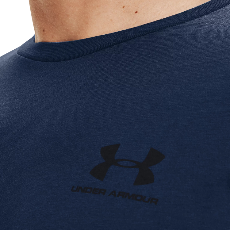 Tricou bărbătesc Under Armour UA M SPORTSTYLE LC SS L Albastru photo 3