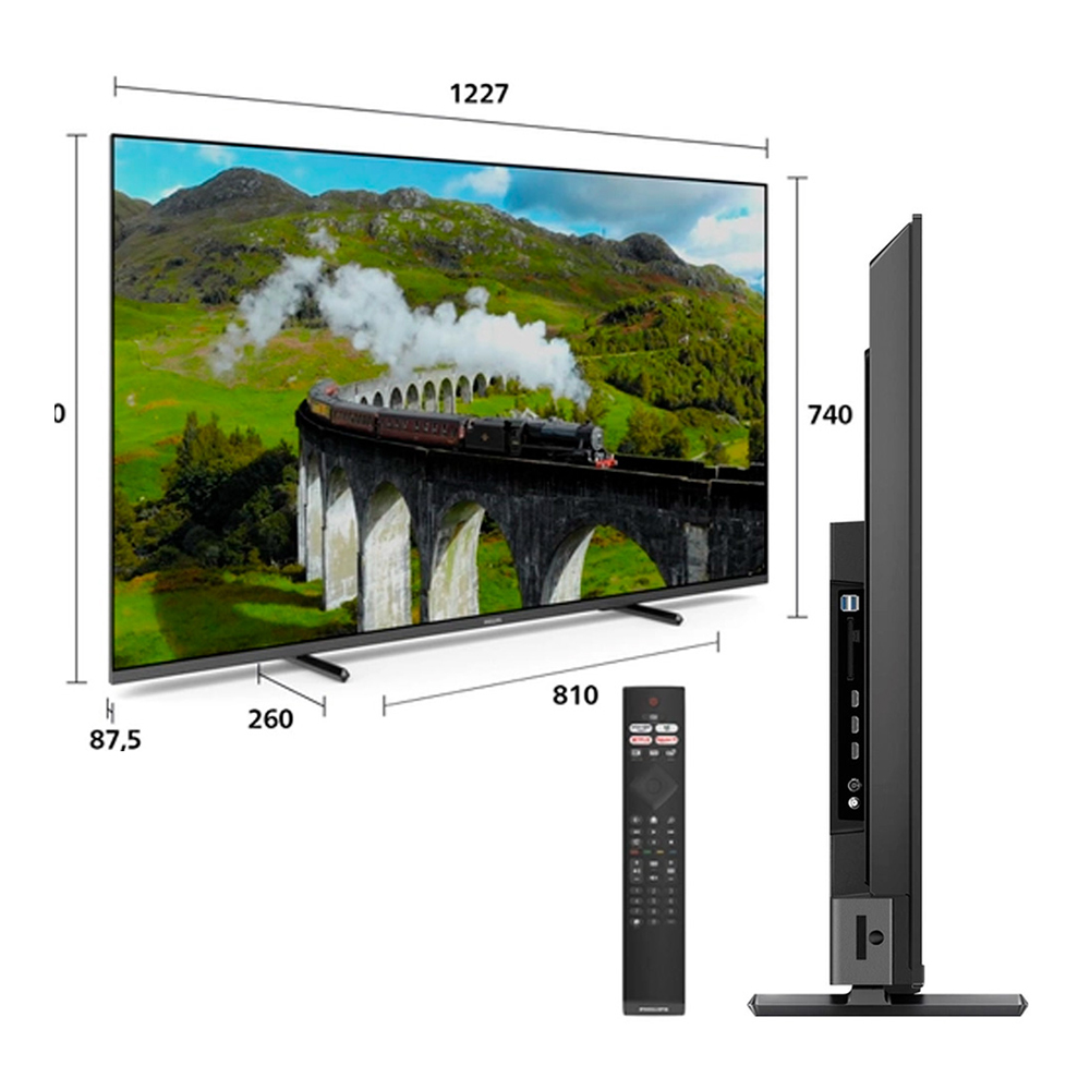 Телевизор Philips 55PUS7608 / 55" / LED / UHD 4K photo 4