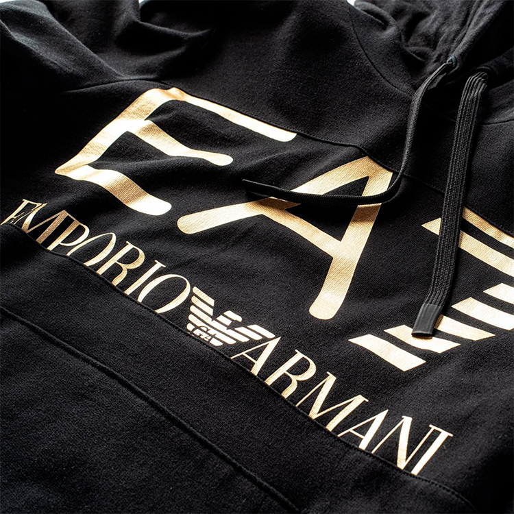 Мужская Толстовка EA7 EMPORIO ARMANI SWEATSHIRT M Черный photo 7