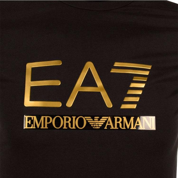 Tricou bărbătesc EA7 EMPORIO ARMANI T-SHIRT M XXL Negru photo 2