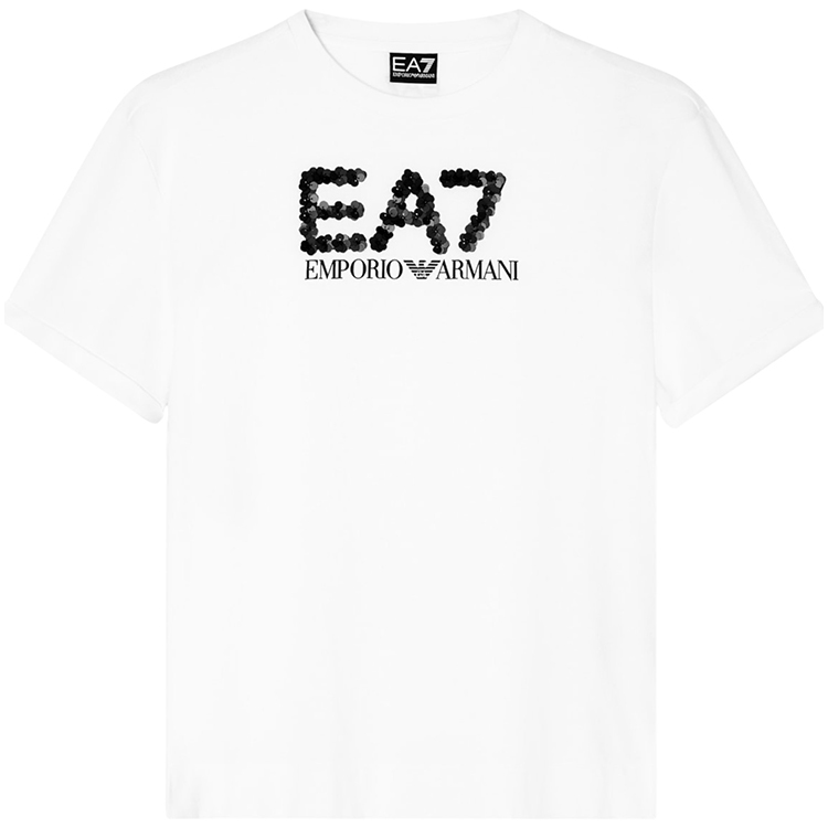 Tricou EA7 EMPORIO ARMANI TRAIN LOGO SERIES W TEE CRYSTA photo 3
