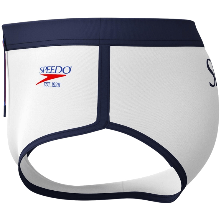 Плавки-шорты Speedo LOGO BRIEF 30 Белый Мужской photo 3