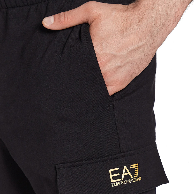 Брюки EA7 EMPORIO ARMANI PANTALONI S Черный Мужской photo 5