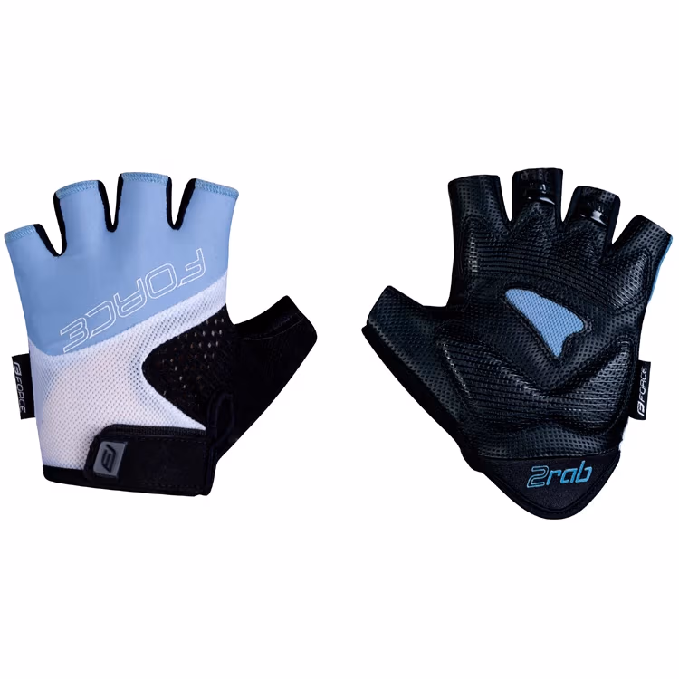 Перчатки велосипедные Force RAB 2 gel LADY 