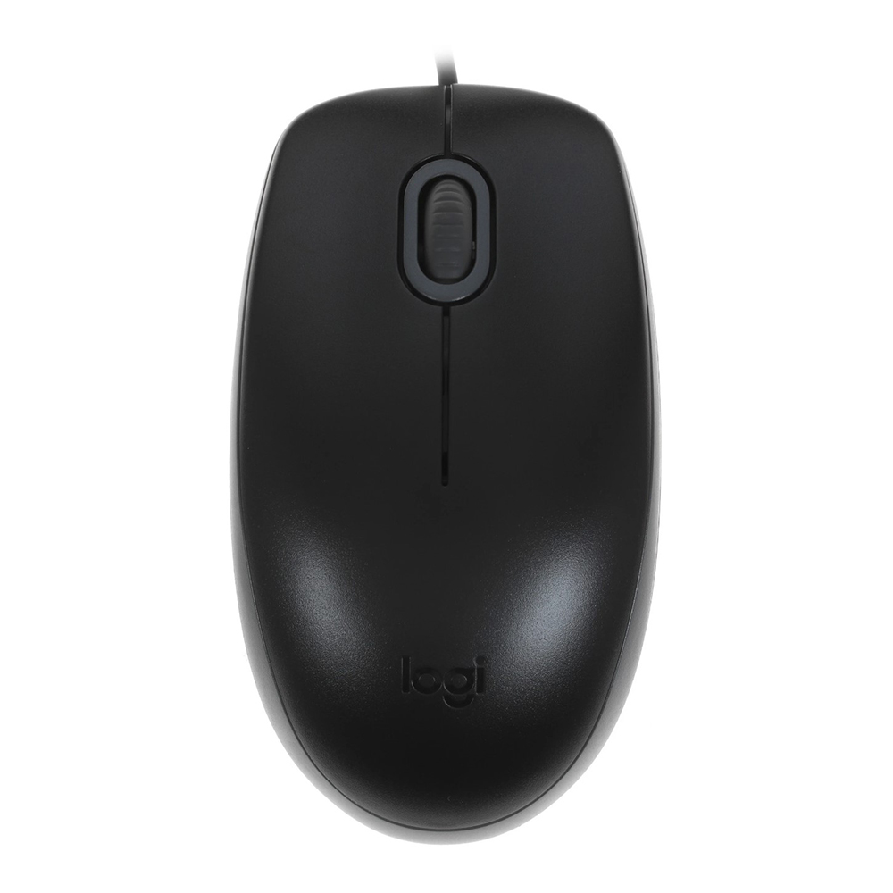 Mouse fara fir Logitech B110 (910-005508) Negru / Optic / Negru photo 1