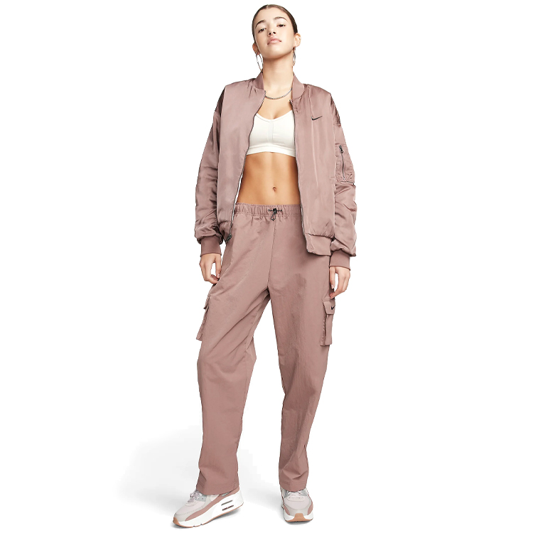 Брюки Nike W NSW ESSNTL WVN HR PNT CARGO XS Розовый Женский photo 3