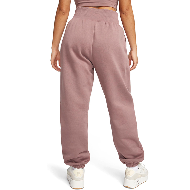Брюки Nike W NSW PHNX FLC HR OS PANT L Сиреневый Женский photo 3