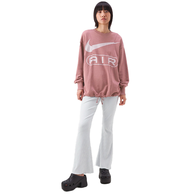 Hanorac Nike W NSW AIR OOS FLC CREW S Roz Femei photo 4