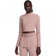 Hanorac Nike W NSW PHNX PLSH LS CROP TOP thumbnav 1