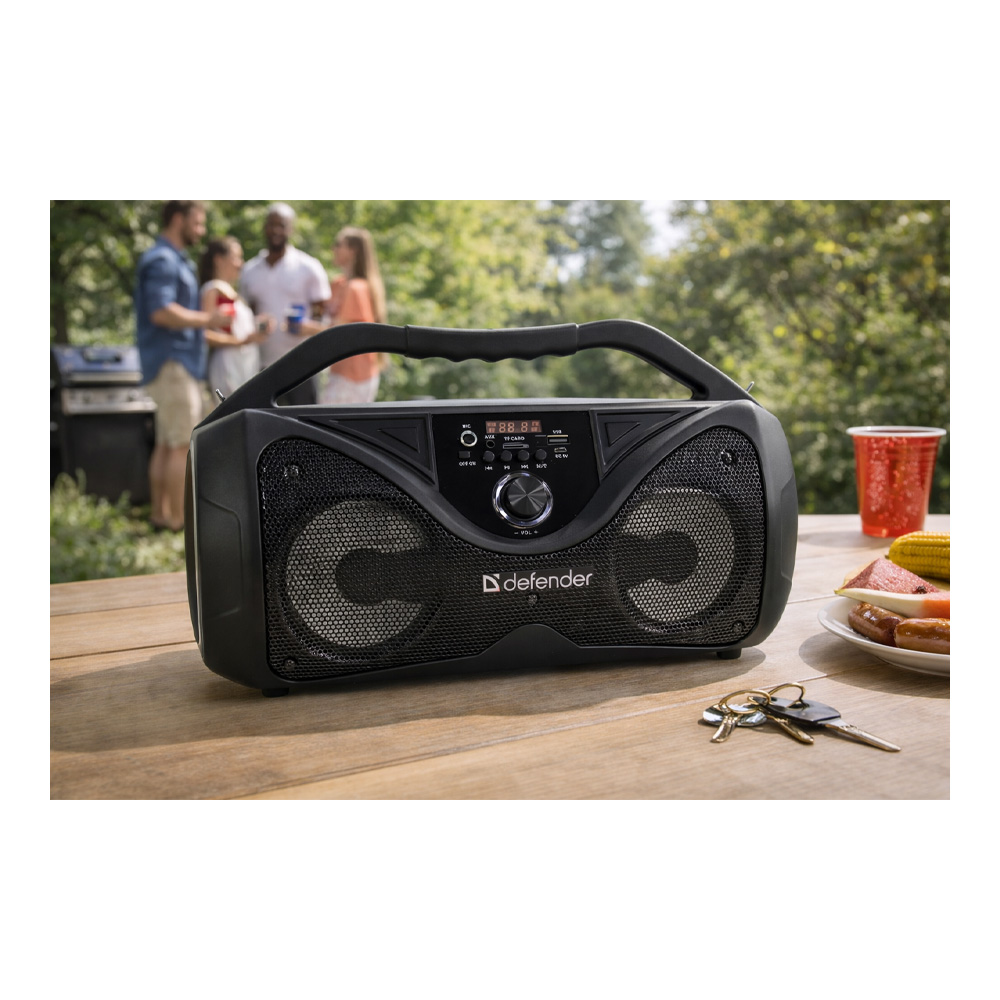 Boxa portabila Defender G108 Negru photo 7