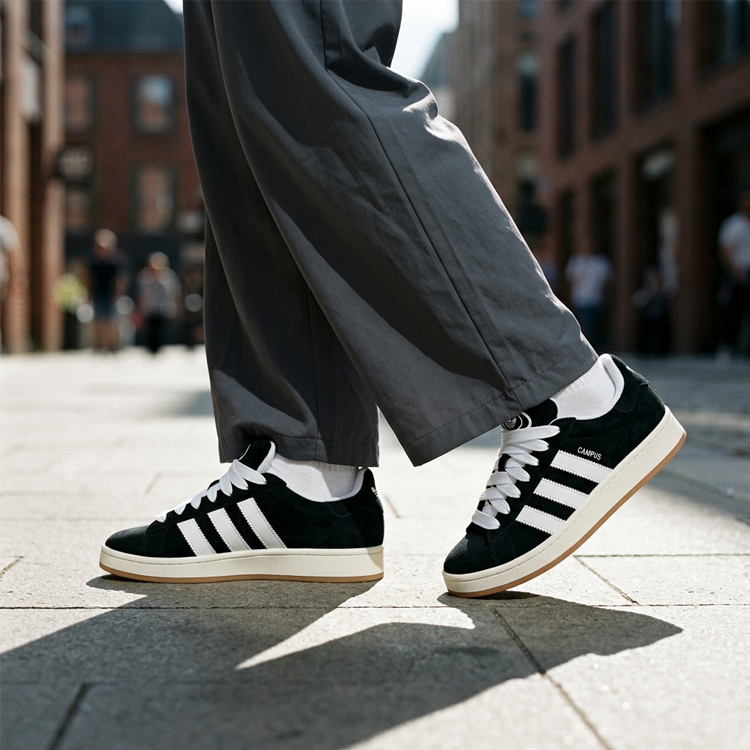 Incaltaminte Sport Adidas CAMPUS 00s pt Barbati / 39.5 / Negru photo 8