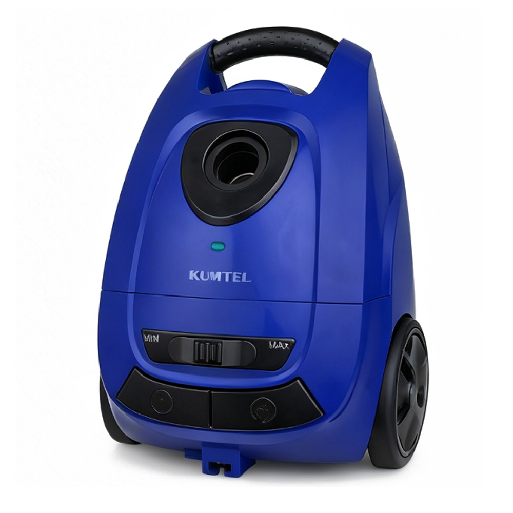 Aspirator cu sac Kumtel HVC08 / 1600W / Albastru photo 3
