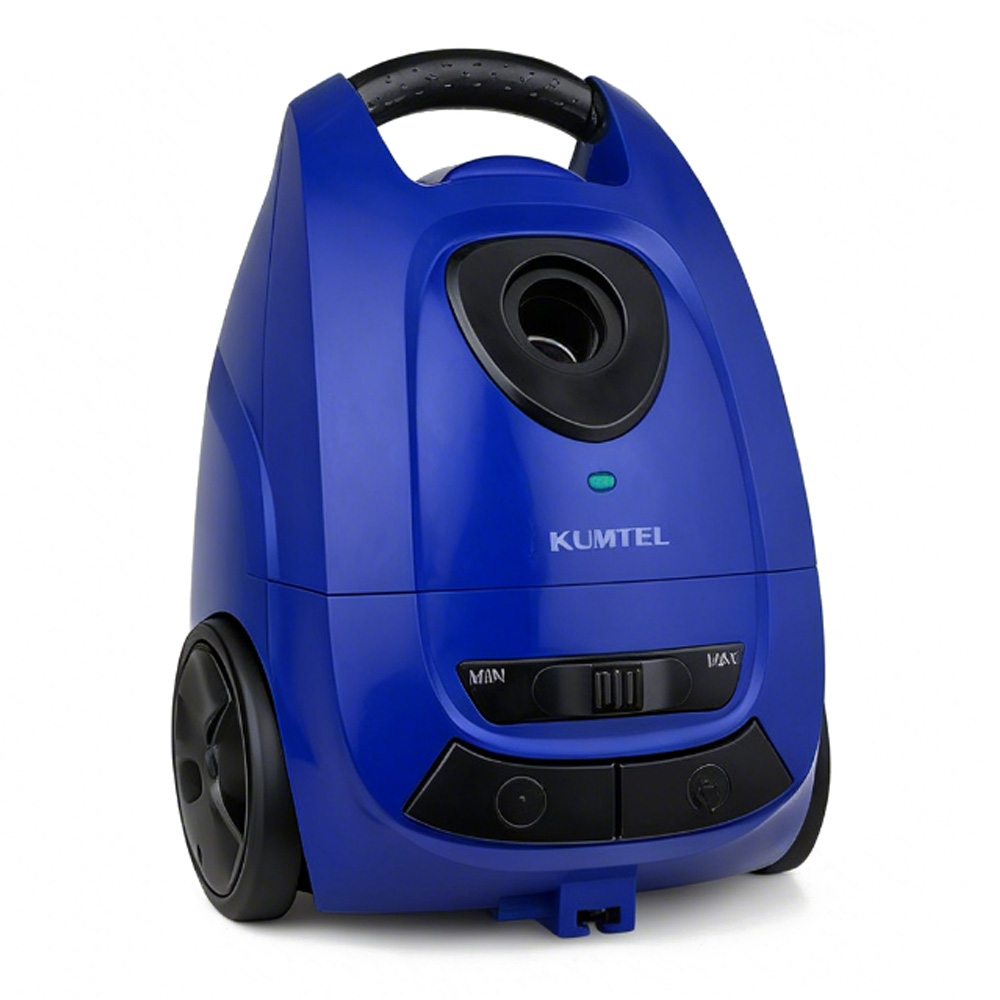 Aspirator cu sac Kumtel HVC08 / 1600W / Albastru photo 4