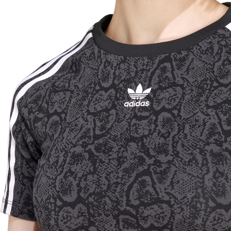 Tricou Adidas SNAKE BABY TEE XXS Negru Femei photo 3