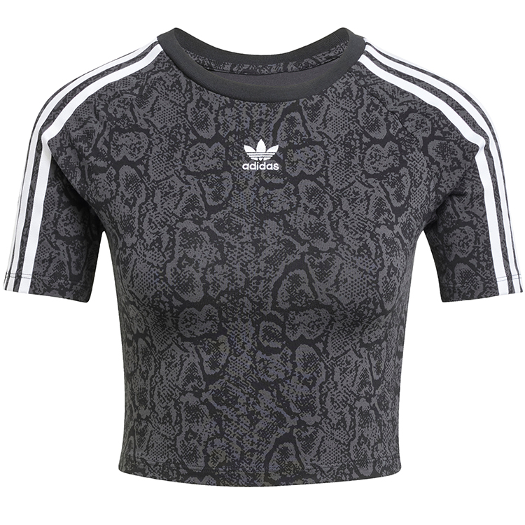 Tricou Adidas SNAKE BABY TEE XXS Negru Femei photo 6