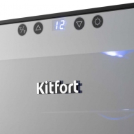 Винный холодильник Kitfort  KT-2408, 12 бутылок бутылок, 51 см, A, Черный thumbnav 2