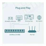 Comutator de retea TP-Link LS1008 thumbnav 6