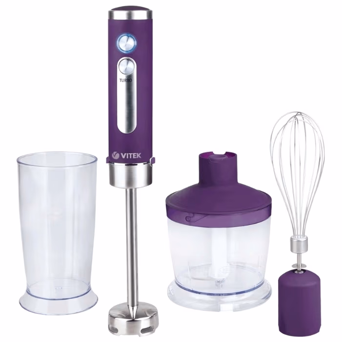 Blender Vitek VT3408, 600 ml, 7 trepte viteza, Violet 