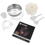 Мультиварка- скороварка Vitek VT4208, 1100 Вт, 60 программ, Коричневый с чёрным thumbnav 3