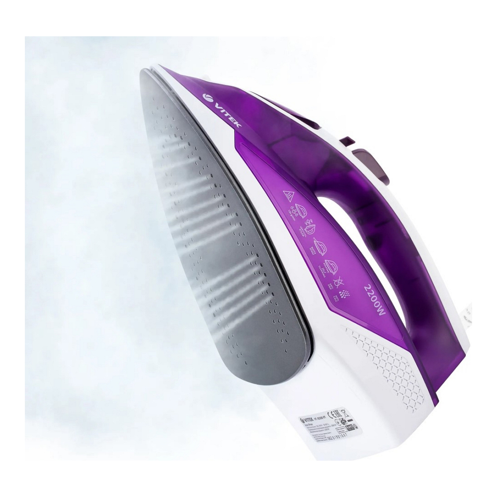 Fier de calcat Vitek VT-8308, 2200W, Non-stick photo 4