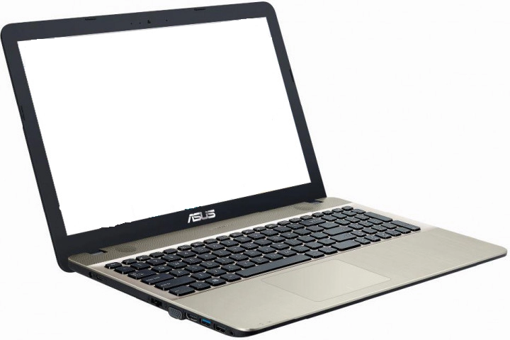 Ноутбук Asus X541NA-GO008 , 4 ГБ, DOS, Черный
