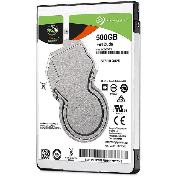 2.5" SHDD 500GB Seagate ST500LX025 FireCuda™ Compute Hybrid Laptop Thin SSHD, 8GB MLC Flash, 5400rpm, 128MB, 7mm, SATAIII ( Up to 5x faster than a traditional hdd ) photo 1